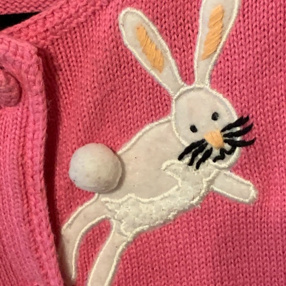 SOLD  90s Easter Bunny bellepointe sweater - Picture 4 of 9